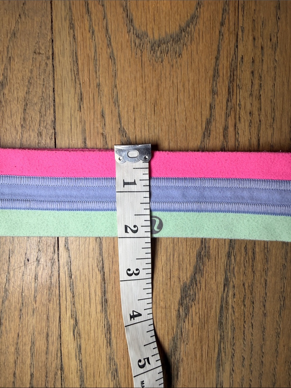Lululemon Athletics Kids Triple-Stripe Headband Mint, Lavender & Pink, One Size - Picture 5 of 8